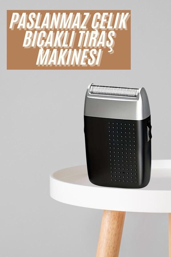 Günlük Sakal Tıraşına Uygun Tıraş Makinesi Elektrikli Şarj Edilebilir - Image 1