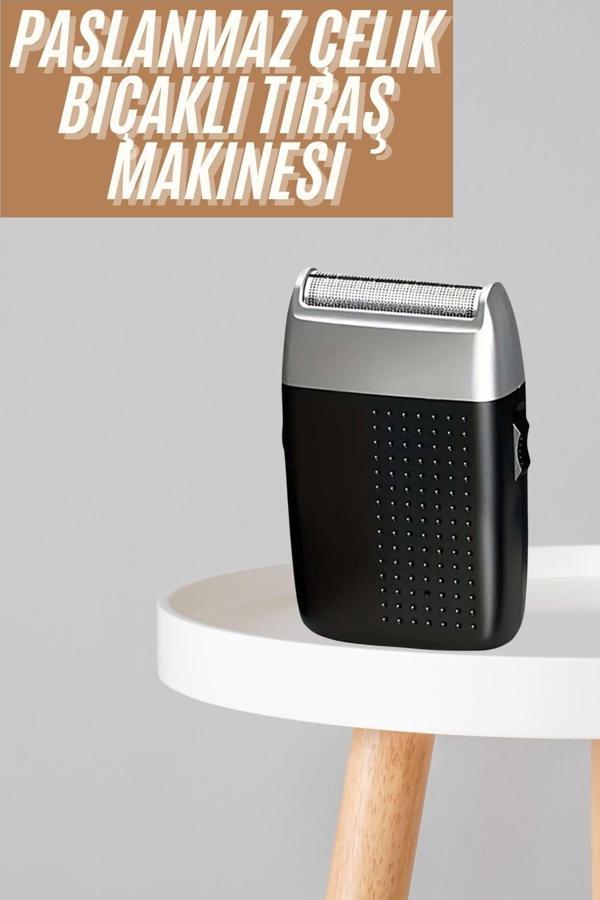 Günlük Sakal Tıraşına Uygun Tıraş Makinesi Elektrikli Şarj Edilebilir - Image 1