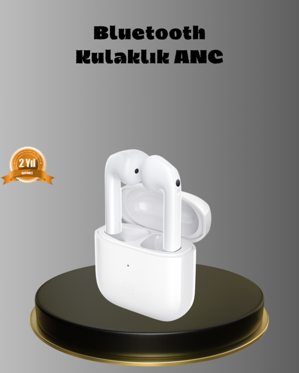 Bluetooth Kulak Üstü Kulaklık – ANC Teknolojili, Mikrofonlu, Konforlu Tasarım - Image 1