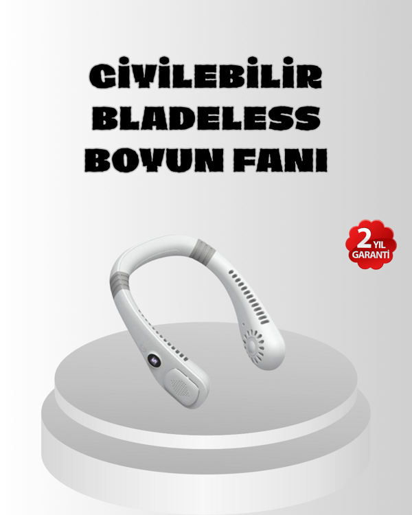 Taşınabilir Boyun Fanı Sessiz Çalışma ve USB Şarj Özellikli - Image 1