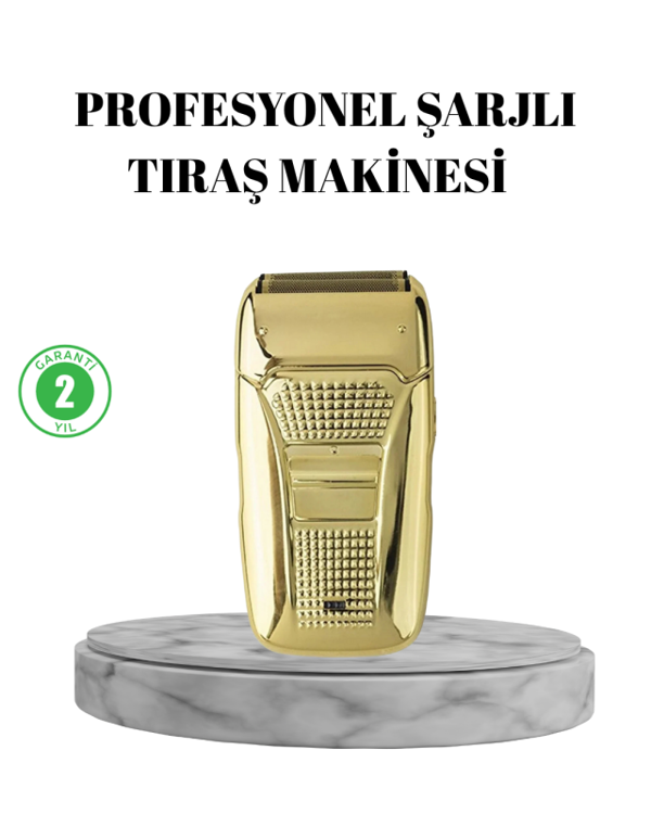 Islak Kuru Kullanımlı Şarjlı Tıraş Makinesi Ergonomik ve Cilt Dostu - Image 1