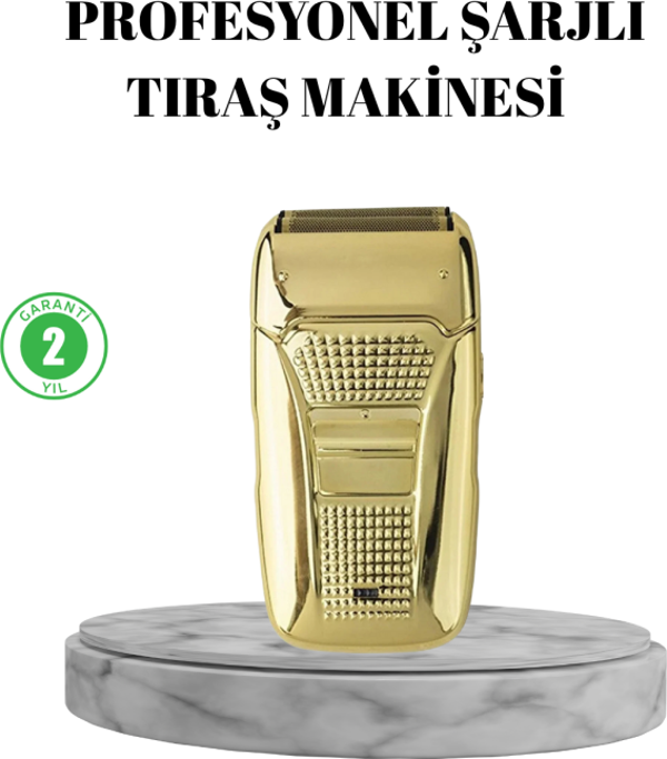 Islak Kuru Kullanımlı Şarjlı Tıraş Makinesi Ergonomik ve Cilt Dostu - Image 1