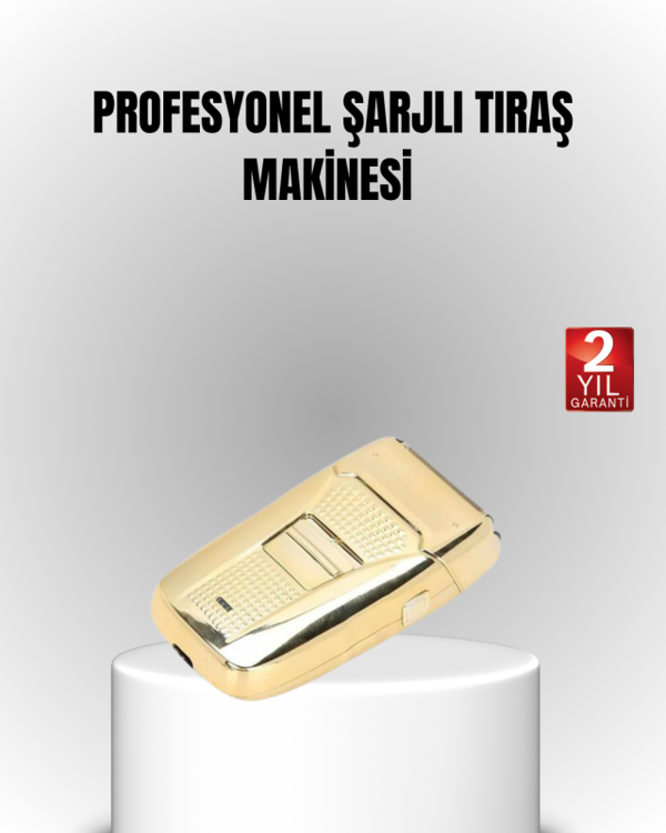 Şarjlı Islak Kuru Tıraş Makinesi Cilt Dostu Hassas Bıçaklı - Image 1