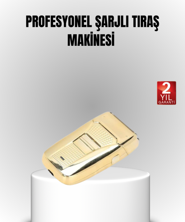 Şarjlı Islak Kuru Tıraş Makinesi Cilt Dostu Hassas Bıçaklı - Image 1