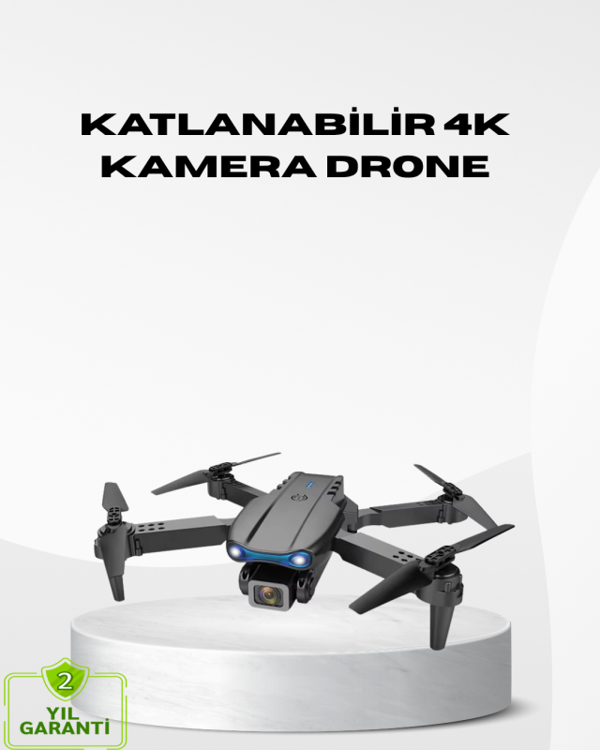 4K Katlanabilir Drone Uzaktan Kontrollü Wi-Fi Görüntü Aktarımlı - Image 1