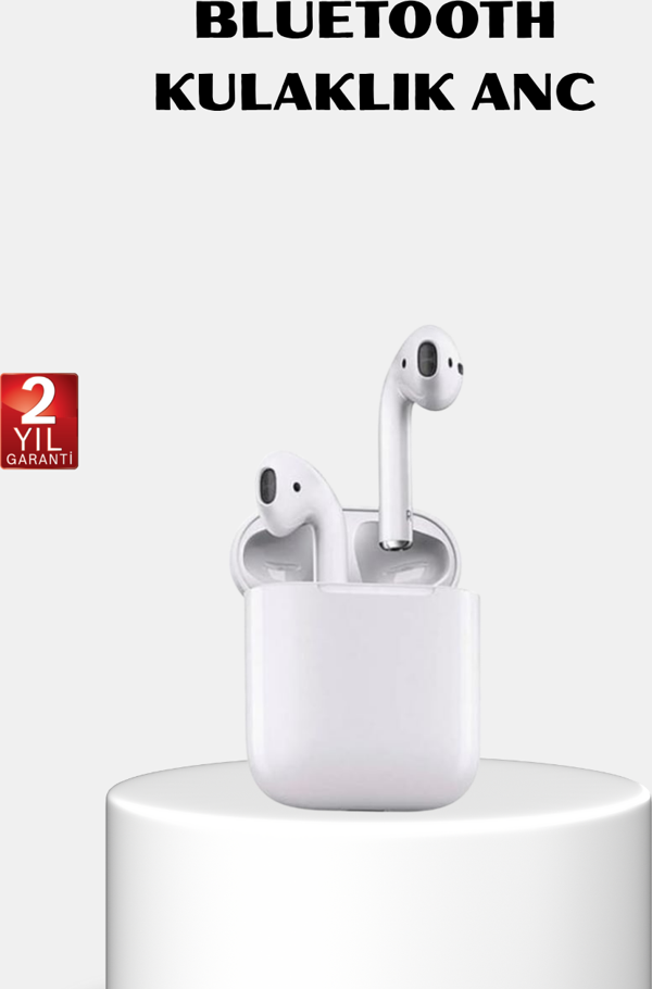 Kablosuz ANC Kulak Üstü Kulaklık – Gürültü Engelleme, Mikrofonlu - Image 1