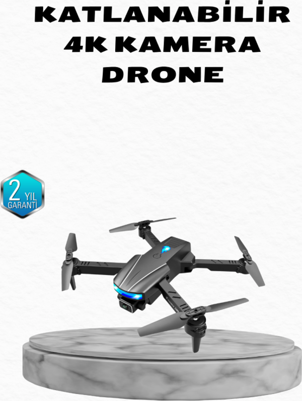 4K Kamera Özellikli Katlanabilir Drone Wi-Fi ve Yükseklik Sabitlemeli - Image 1