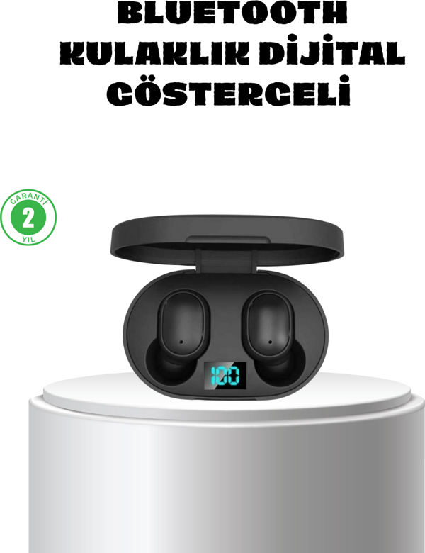 ANC Bluetooth Kulaklık – Suya ve Tere Dayanıklı, Uzun Pil Ömürlü, Mikrofonlu Kablosuz Kulaklık - Image 1