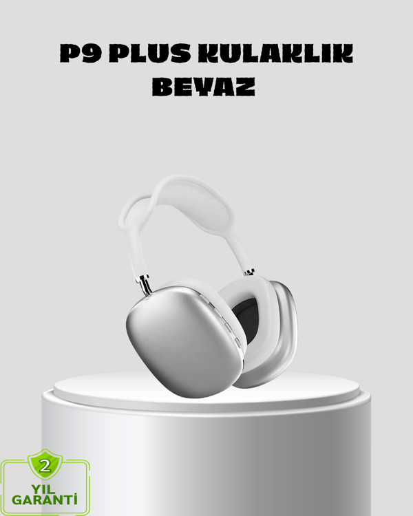 P9 Pro Plus Kablosuz Kulaklık – Üç Mikrofonlu, Uzamsal Ses ve Hızlı Şarj Özellikli - Image 1