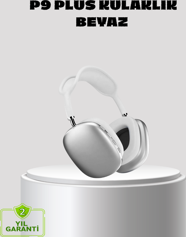 P9 Pro Plus Kablosuz Kulaklık – Üç Mikrofonlu, Uzamsal Ses ve Hızlı Şarj Özellikli - Image 1