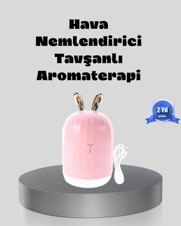 Sessiz Ultrasonik Hava Nemlendirici – Su Bazlı Buhar Difüzör - Image 1