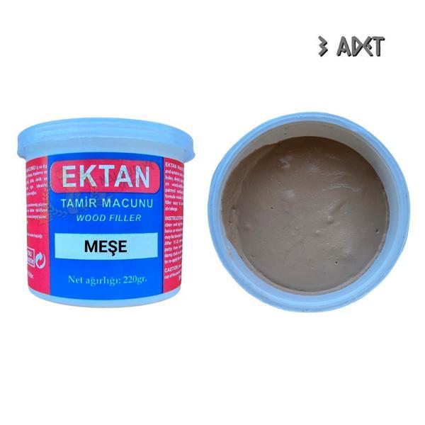 Ektan Masif ve Ahşap Tamir Macunu MEŞE 220 gr. - 3 Adet - Image 1