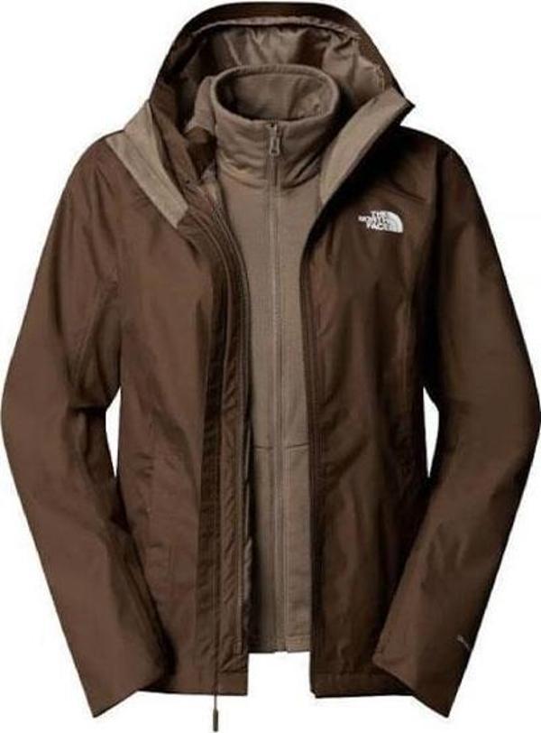 TNF W Quest Trıclımate - Eu Kadın Ceket NF0A3Y1IE2V1 Kahverengi - Image 1