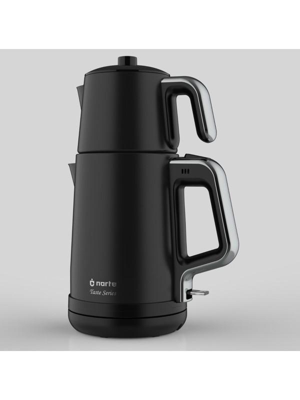 NT-TM200B Siyah Çelik Çaydanlık - Image 1