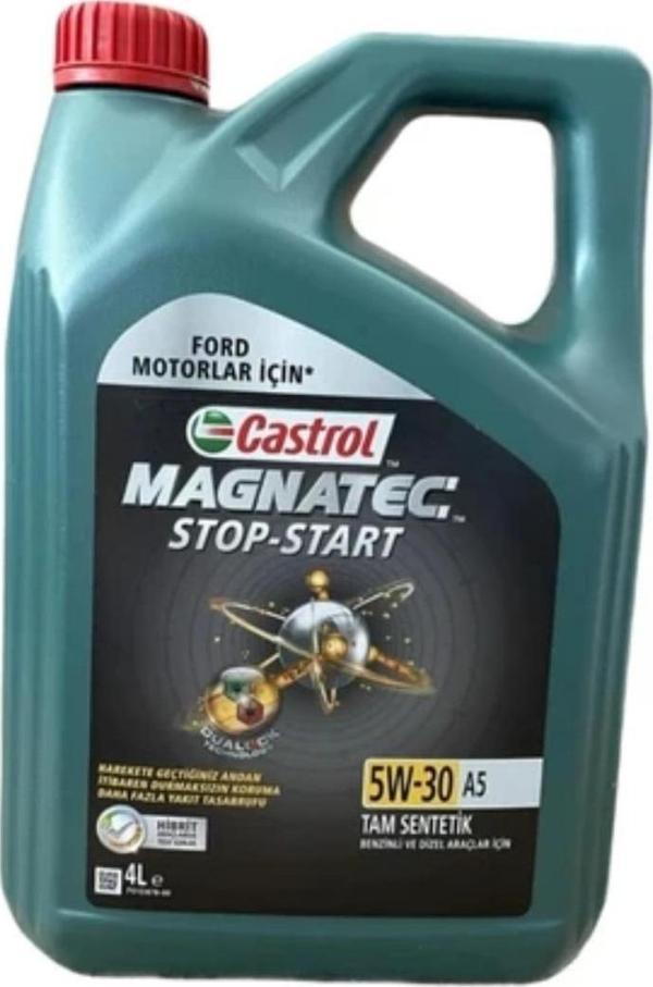 Castrol Magnatec Stop-Start 5W-30 A5 4 lt Motor Yağı - 2023 - Image 1