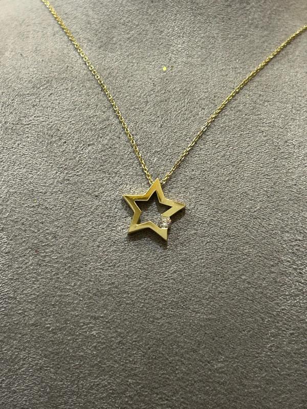 ALTIN YILDIZ KOLYE - Image 1