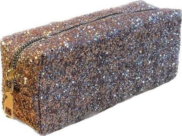 Unicus Swarovski Taşlı Kalem Kutusu Pembe - Image 1