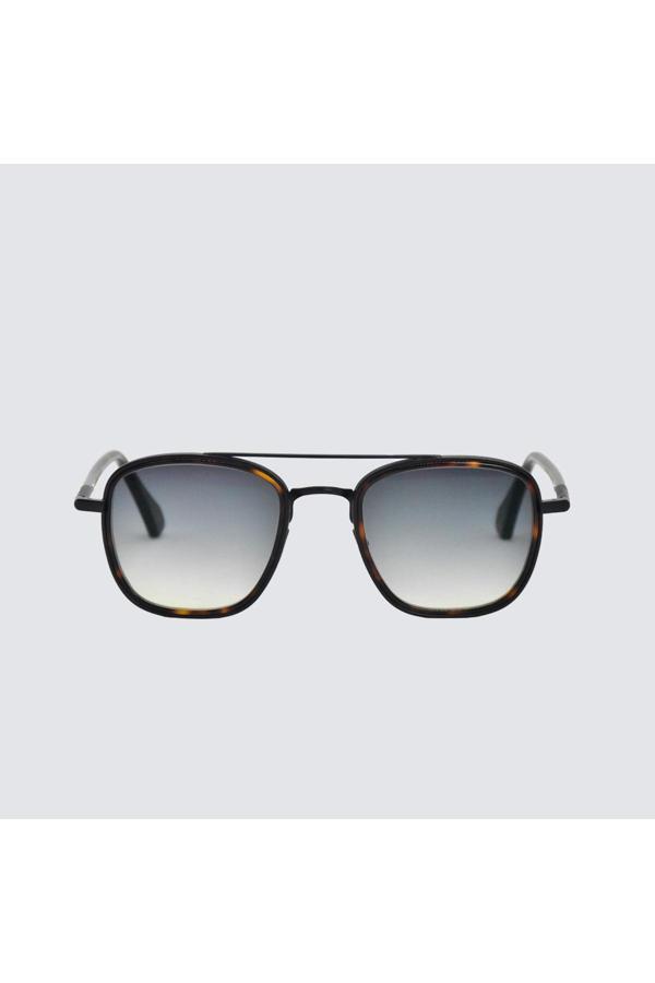 Franco Vıtal Fv Sıa Mblk/Brn Sarı Füme Deg. Cam 51 Unisex Güneş Gözlüğü - Image 1