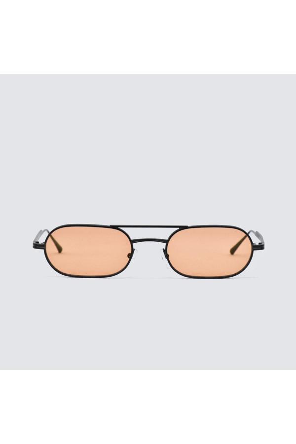 Franco Vıtal Unısex Güneş Gözlüğü Aj Blk Turuncu Cam - Image 1