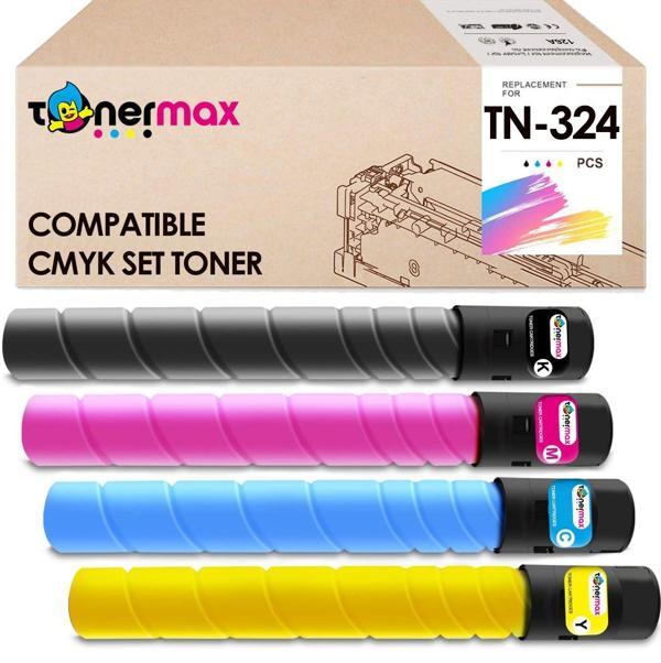 Develop TN-324 Set Muadil Toner Seti/ Siyah - Mavi - Sarı - Kırmızı - Image 1