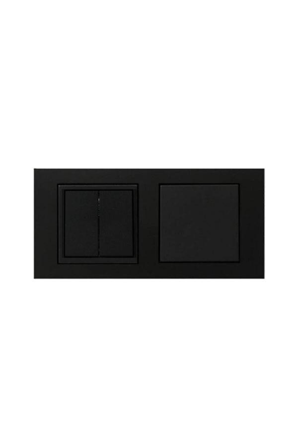 Grano Siyah Anahtar + Komütatör (ikili) Anahtar Set - Image 1