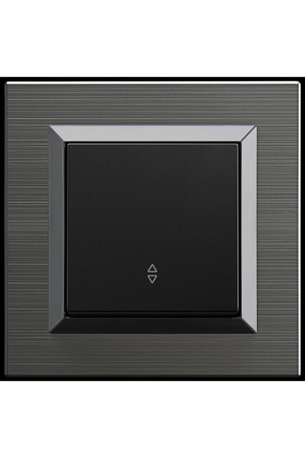 Ovivo Quantum Manyetik Gri Vavien Anahtar + Çerçeve Dahildir - 1 Adet - Image 1