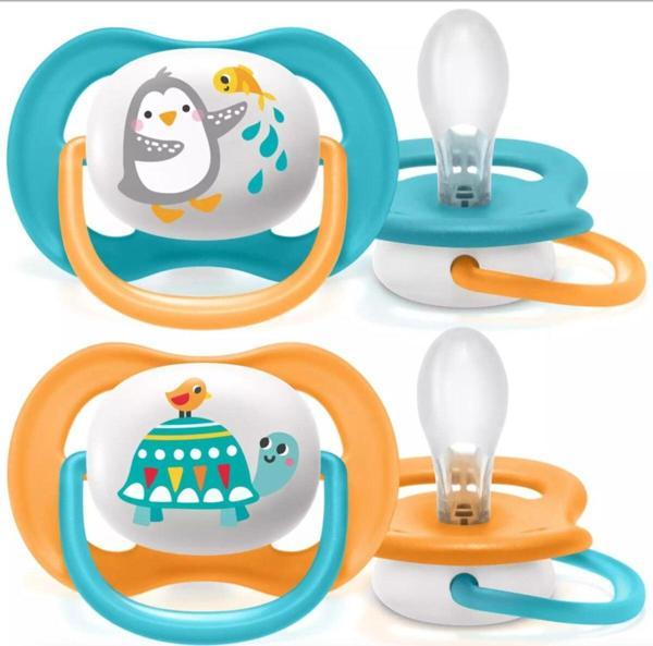 Philips Avent Ultra Air Emzik 2li 6-18 Ay Erkek Yeni Model 2022 - Mommyslab - Image 1