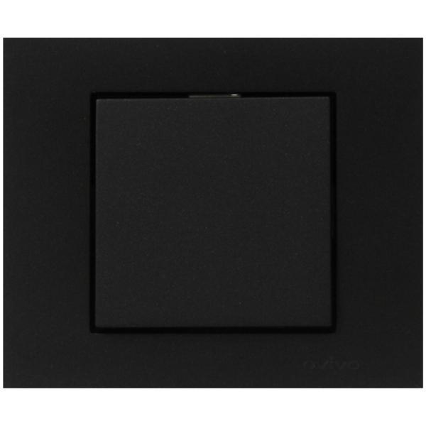 20 Adet Ovivo Grano Siyah Tekli Anahtar Çerçeve Dahildir 20'li - Image 1