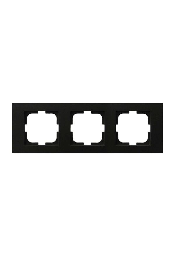 Ovivo Grano Siyah Üçlü Çerçeve - Image 1