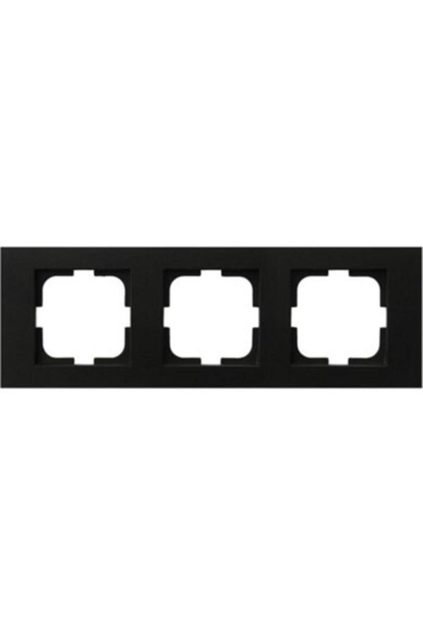 Ovivo Grano Siyah Üçlü Çerçeve - Image 1