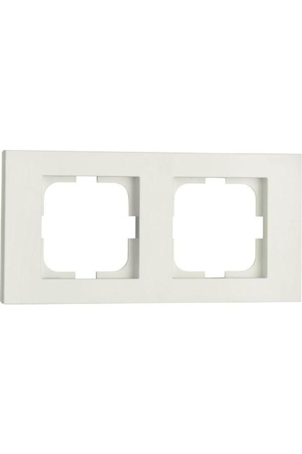 15 Adet Ovivo Grano Beyaz İkili Çerçeve - Image 1