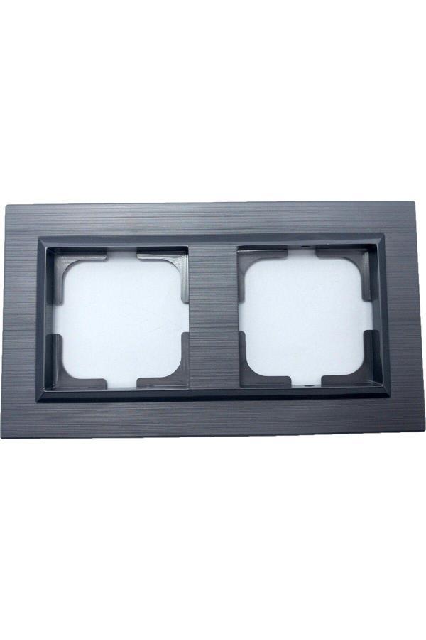 3 Adet Ovivo Quantum Manyetik Gri İkili Çerçeve - Image 1