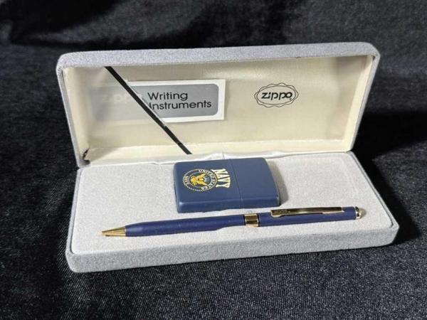 Zippo 1994 United States Navy Özel Seti – Çakmak ve Kurşun Kalem - Image 1
