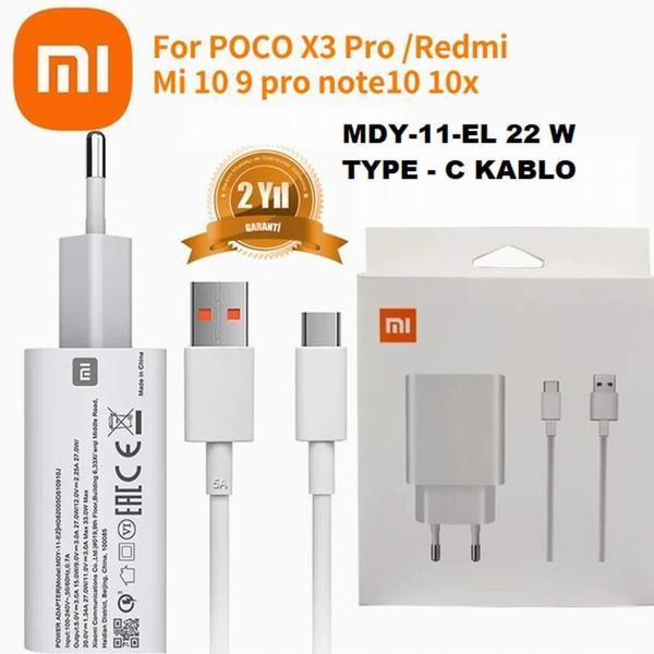 Xiaomi Mi 8 Type-C Turbo Data Kablo Ve Mdy11Ef Hızlı Şarj Ciı - Image 1