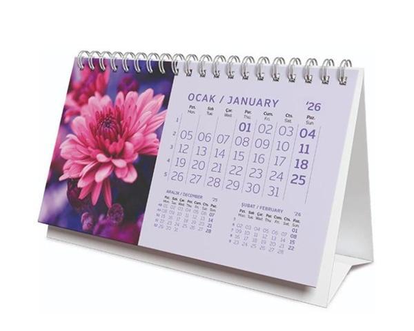 Üçgen Masa Takvimi 2026 - Image 1