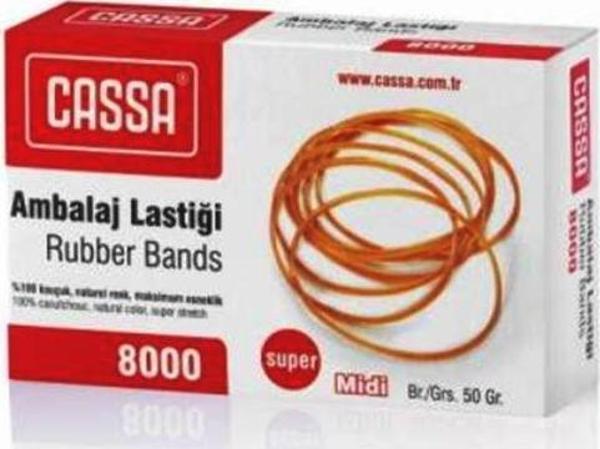 Cassa Ambalaj Lastiği Paket Lastiği 50Gr Lastik - 3 adet - Image 1