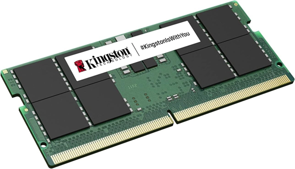 KINGSTON KVR56S46BS8/16, 16Gb, 5600Mhz, DDR5, Sodimm Notebook RAM, 1,1V, CL46 - Image 1