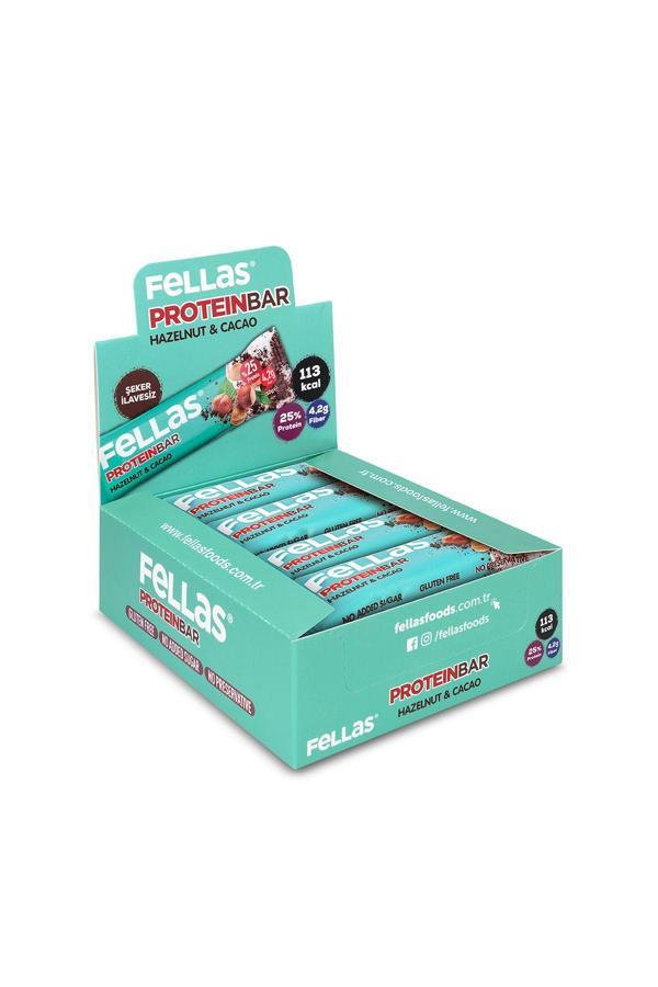 Protein Bar - Fındıklı ve Kakaolu 32 gr x 12 Adet - Image 1
