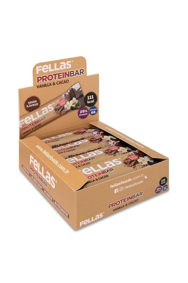 Protein Bar - Vanilyalı ve Kakaolu 32 gr x 12 Adet - Image 1