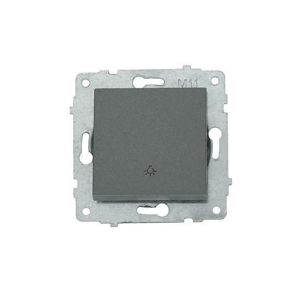 2 Adet Ovivo Grano Füme Zil Anahtarı Light Çerçevesizdir - Image 1