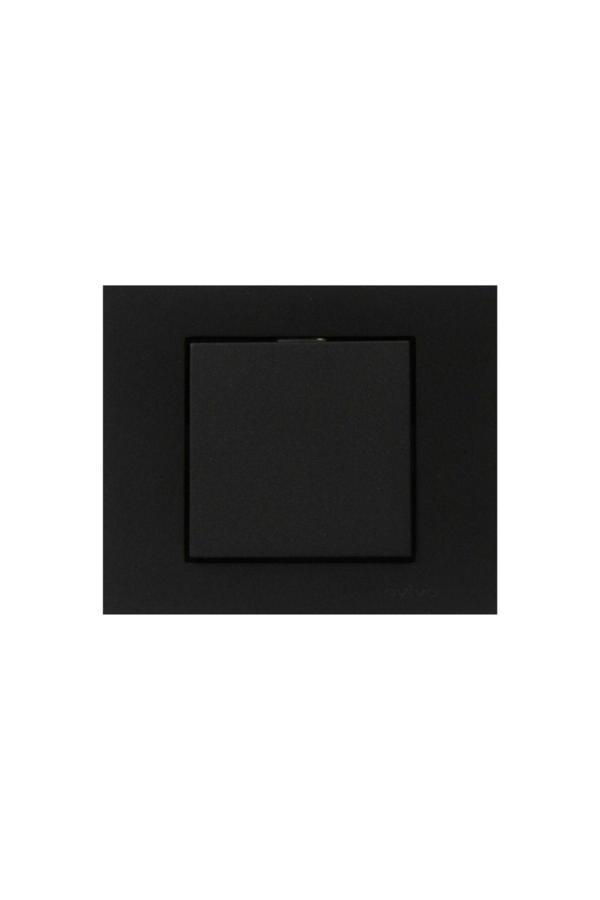 Ovivo Grano Siyah Tekli Anahtar Çerçevesiz - Image 1