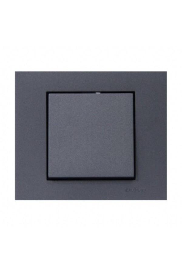 Ovivo Grano Füme Tekli Anahtar + Çerçeve - Image 1