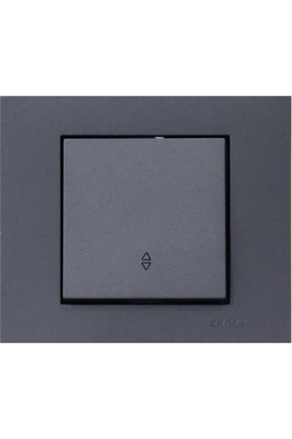 Ovivo Grano Füme Vavien Anahtar Çerçeve Dahil - 1 Adet - Image 1