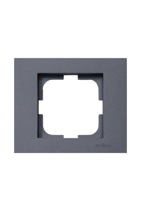 2 Adet Ovivo Grano Füme Tekli Çerçeve - Image 1