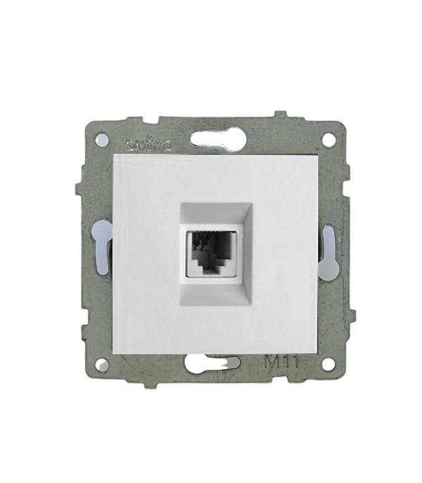 15 Adet Ovivo Grano Beyaz Numeris Telefon Prizi Çerçevesizdir - Image 1