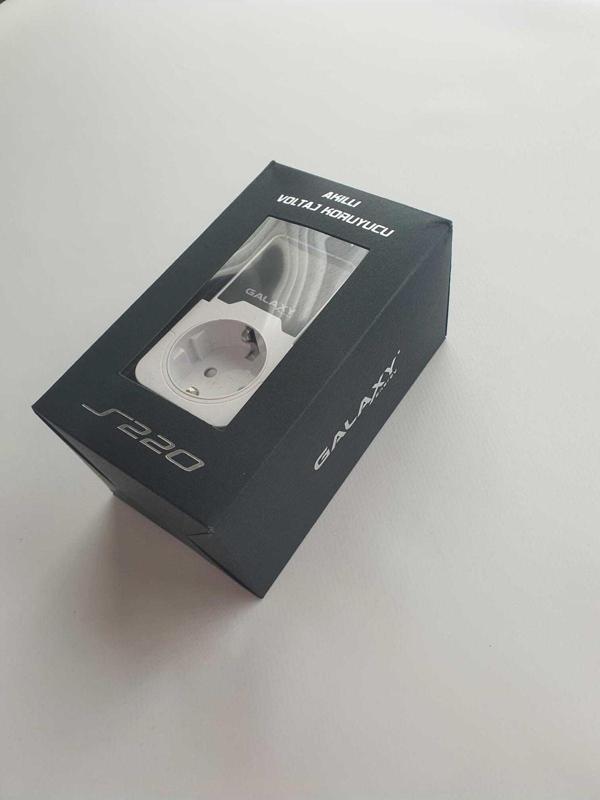 Galaxy Energy S220 Dijital Ekranlı Voltaj Koruyucu Priz - Image 1