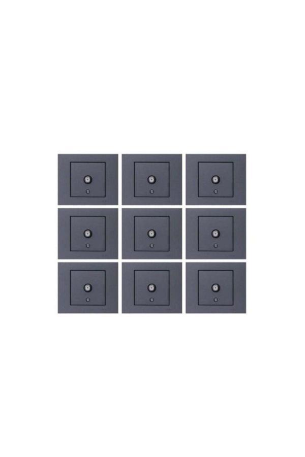 Grano Füme Tv Prizi F Tip 9'lu Paket (çerçeve Dahil) - Image 1