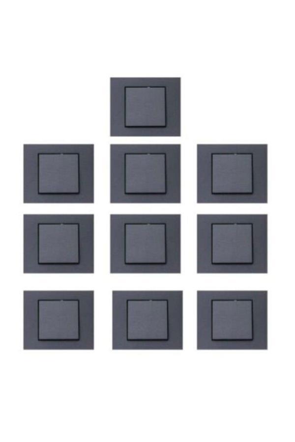 Grano Füme Anahtar 10'lu Paket Çerçeve Dahil - Image 1