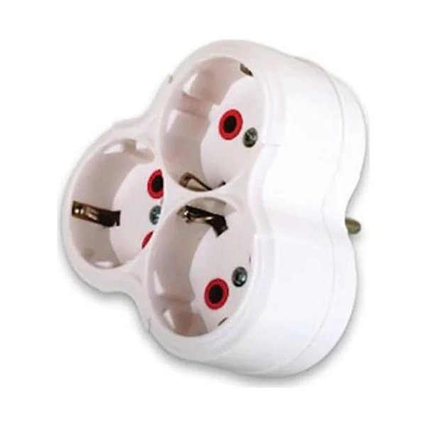 Fetih Üçlü Topraklı Fişli Priz - Image 1