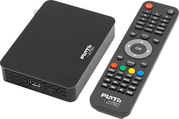 PLATO JUMBO LINUX TABANLI ETHERNET GİRİŞLİ IP TV UYDU ALICISI (YOUTUBE-WIFI-DOLBY) - Image 1